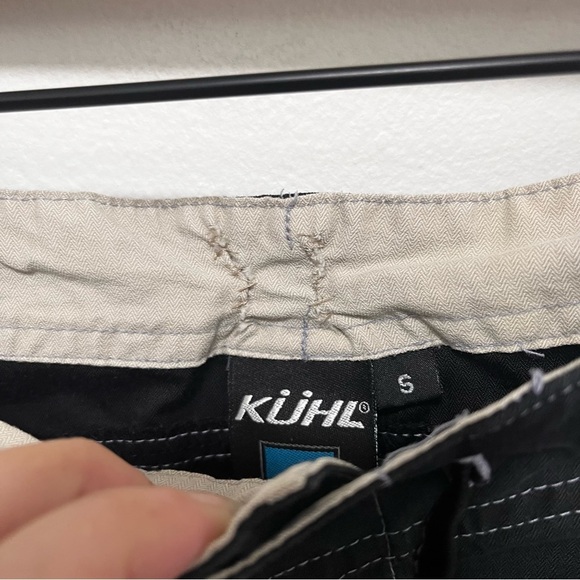 KUHL Black Zip Cargo Mini Skirt Size Small - Picture 4 of 9